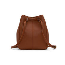 Load image into Gallery viewer, Lee Shoulder Bucket Bag - Whiskey - Friend &amp; Faux
