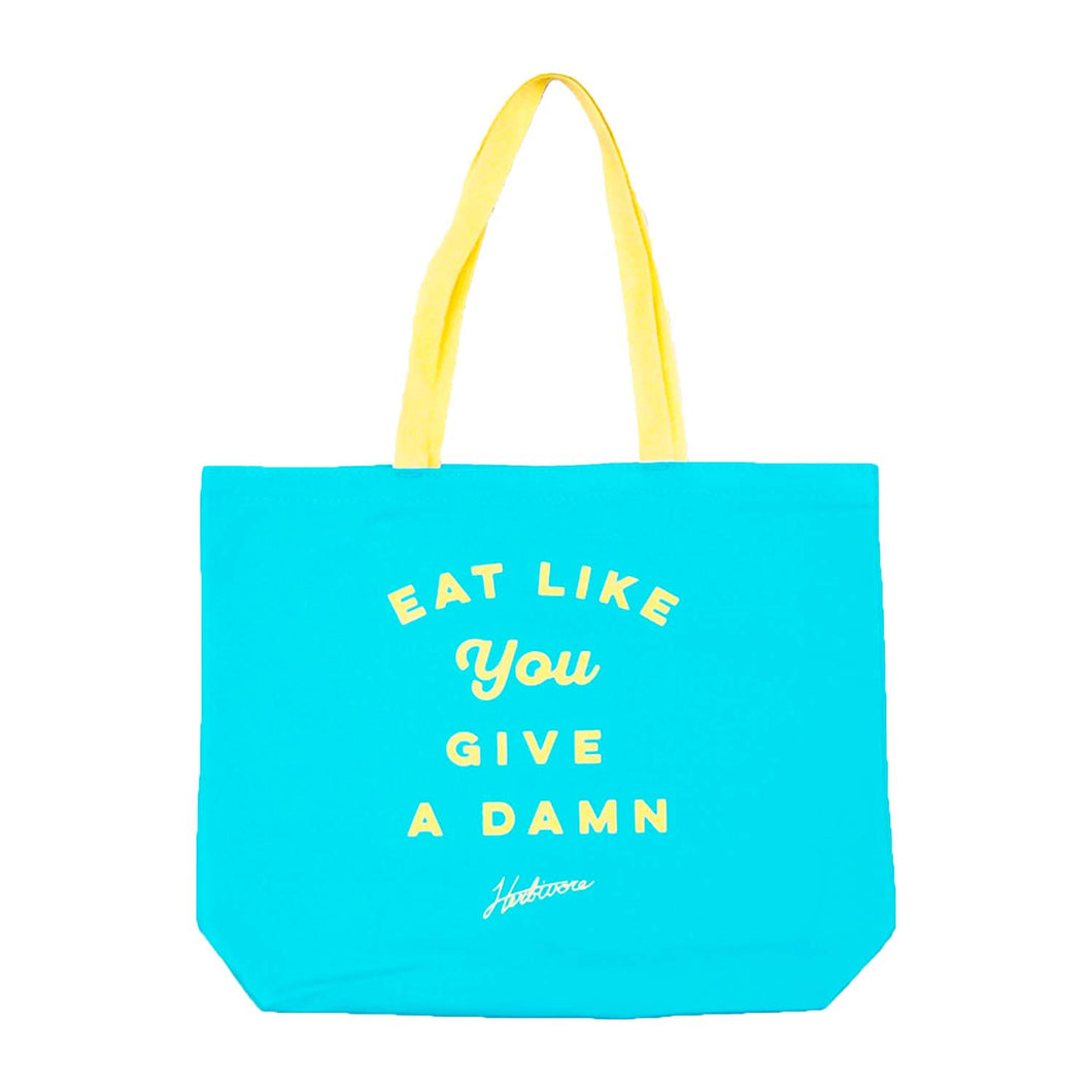 'Eat Like You Give a Damn' Tote Bag