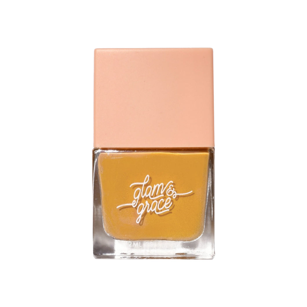 Glam & Grace Goldenrod Nail Polish - 12ml
