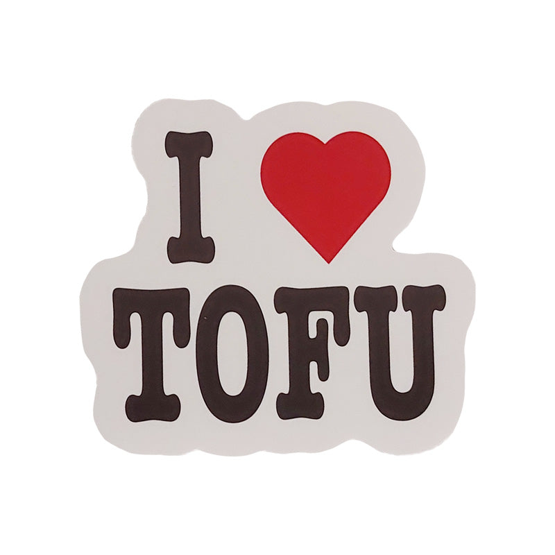 I Heart Tofu Sticker