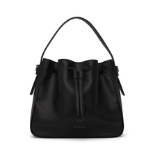 Load image into Gallery viewer, Amber Purity Bucket Bag - Black - Friend &amp; Faux
