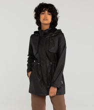 Load image into Gallery viewer, Alexis Rain Jacket - Black - Friend &amp; Faux

