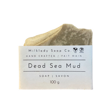Load image into Gallery viewer, Milklady Soap Co Dead Sea Mud Soap Bar - 100g
