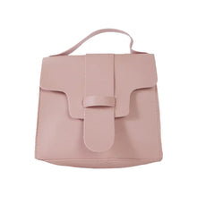Load image into Gallery viewer, Faux Leather Crossbody Mini Satchel - Blush
