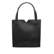 Load image into Gallery viewer, Alicia Tote II -Black - Friend &amp; Faux
