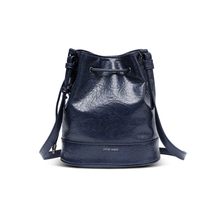 Load image into Gallery viewer, Amber Bucket Bag - Vintage Blue - Friend &amp; Faux
