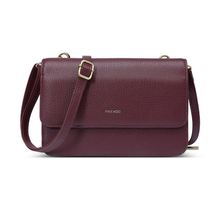 Load image into Gallery viewer, Jane 2-in-1 Crossbody Bag - Wine - Friend &amp; Faux
