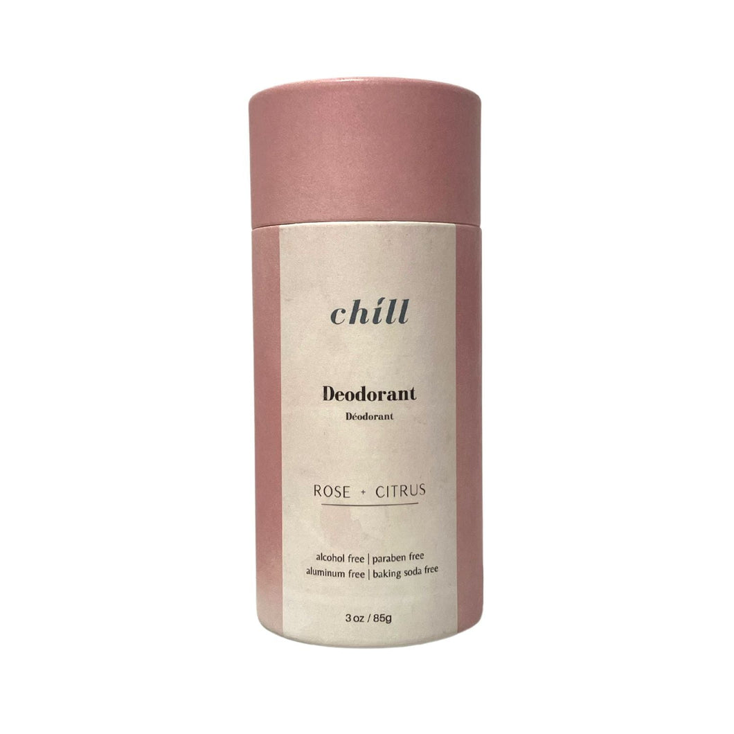 Plantish Chill Rose + Citrus Deodorant - 85g