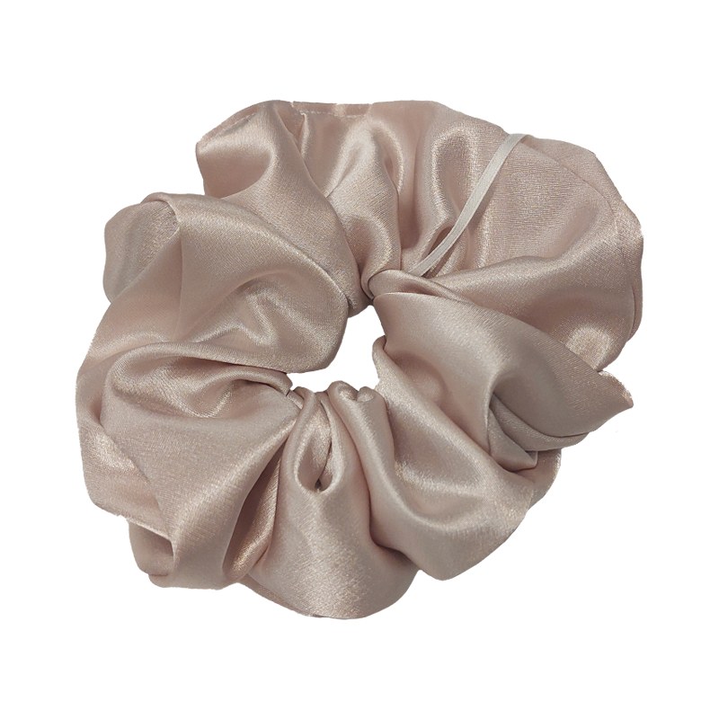 Cloud Scrunchie Satin - Blush