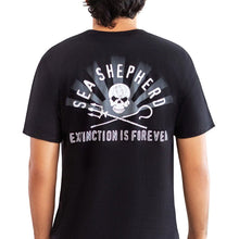 Load image into Gallery viewer, Sea Shepherd Unisex Extinction is Forever Tee - Black

