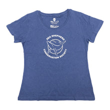 Load image into Gallery viewer, Sea Shepherd Women&#39;s Ocean Blue Tee
