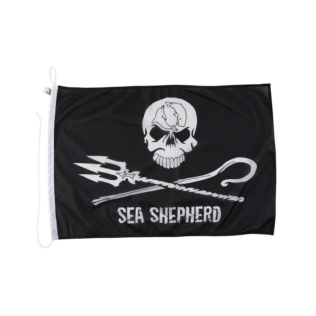 Sea Shepherd Small Jolly Roger Flag