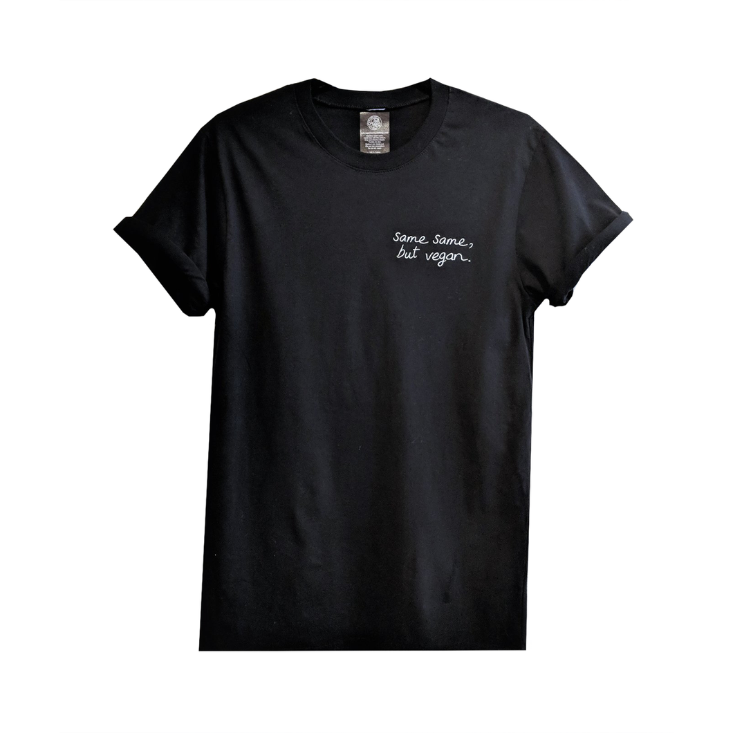 'Same Same' Black Unisex Tee