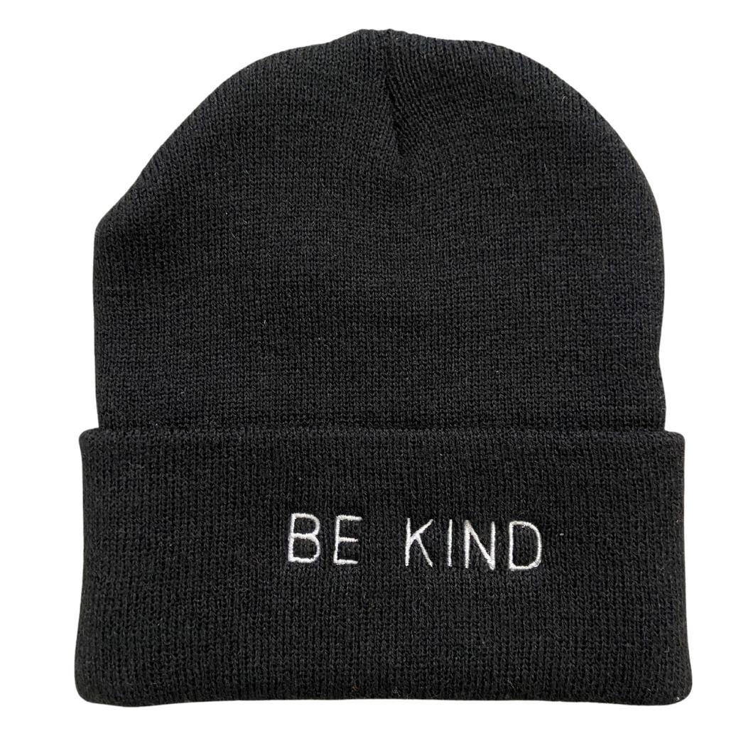 Talk Vegan To Me 'Be Kind' Embroidered Toque