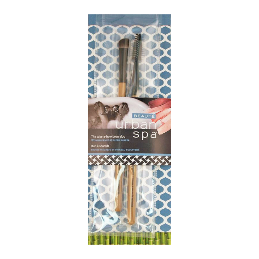 Urban Spa The Take A Bow Brow Duo Brushes