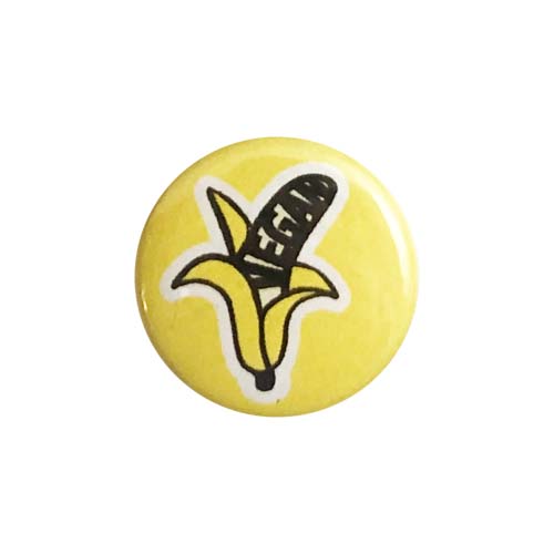 'Vegan Banana' Button - 1