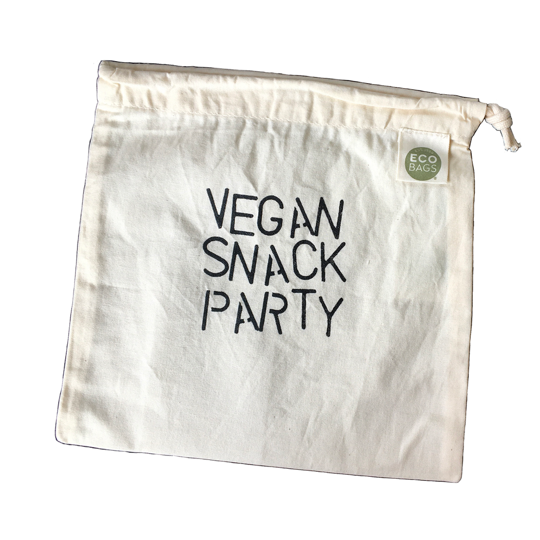 'Vegan Snack Party' Lunch Bag