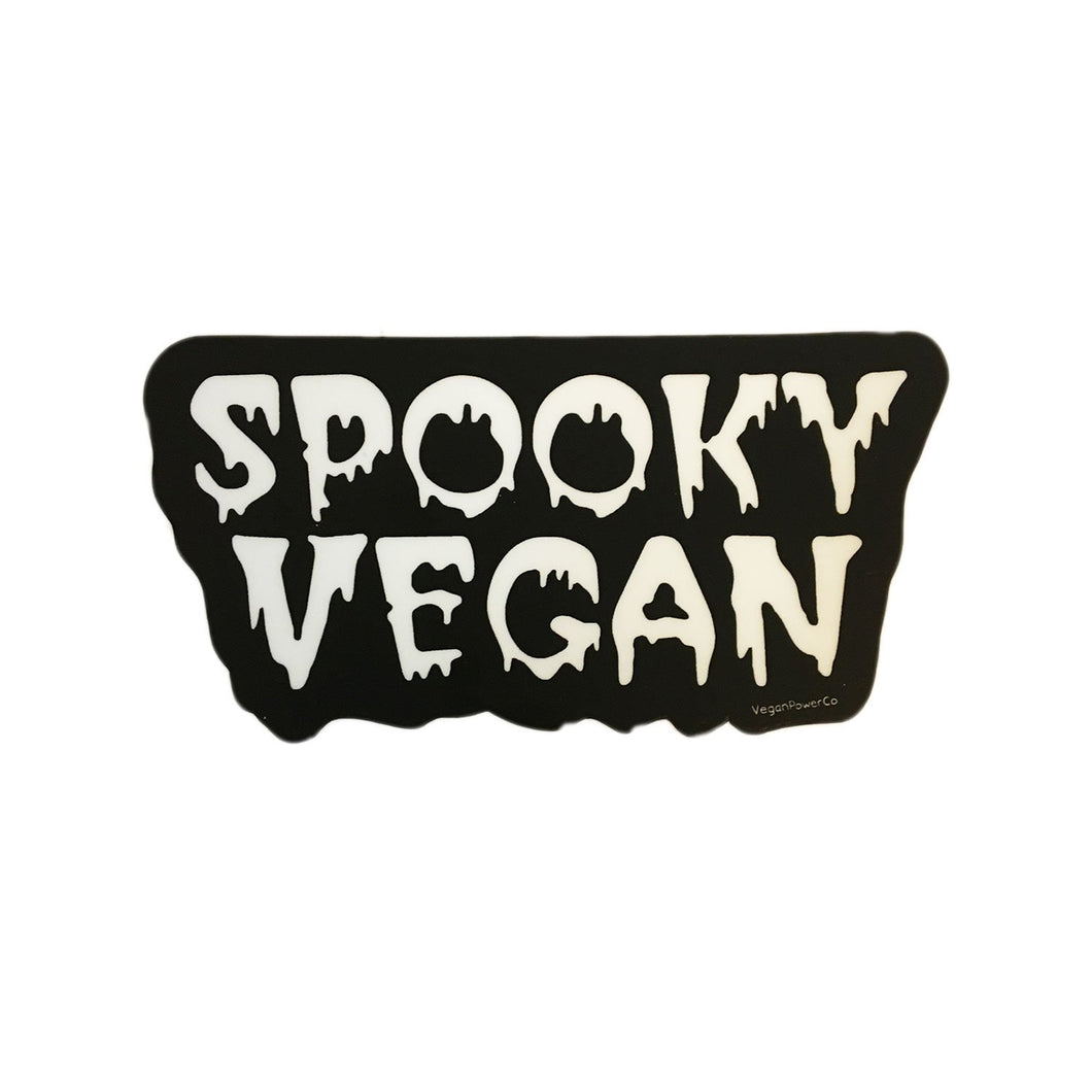 Vegan Power Co 'Spooky Vegan' Sticker