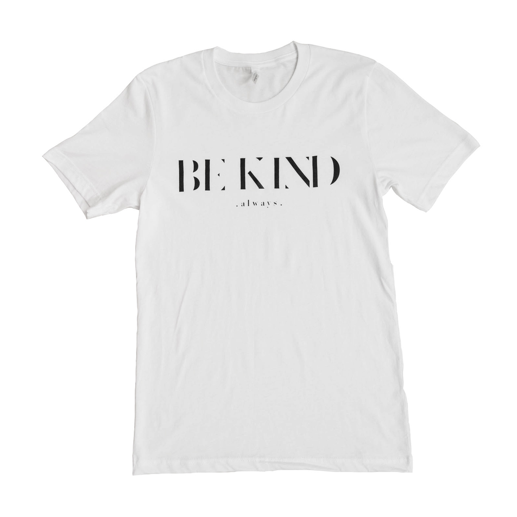 'Be Kind Always' White Unisex T-Shirt