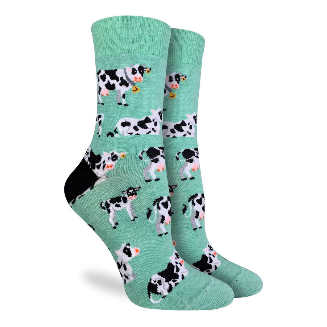 Cows in a Field Socks