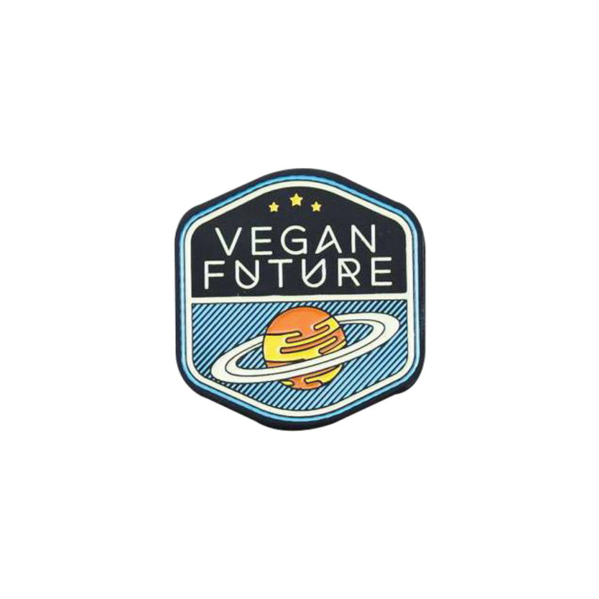 'Vegan Future' Enamel Pin