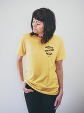 Load image into Gallery viewer, &#39;World&#39;s Greatest Vegan&#39; Yellow Unisex T-Shirt
