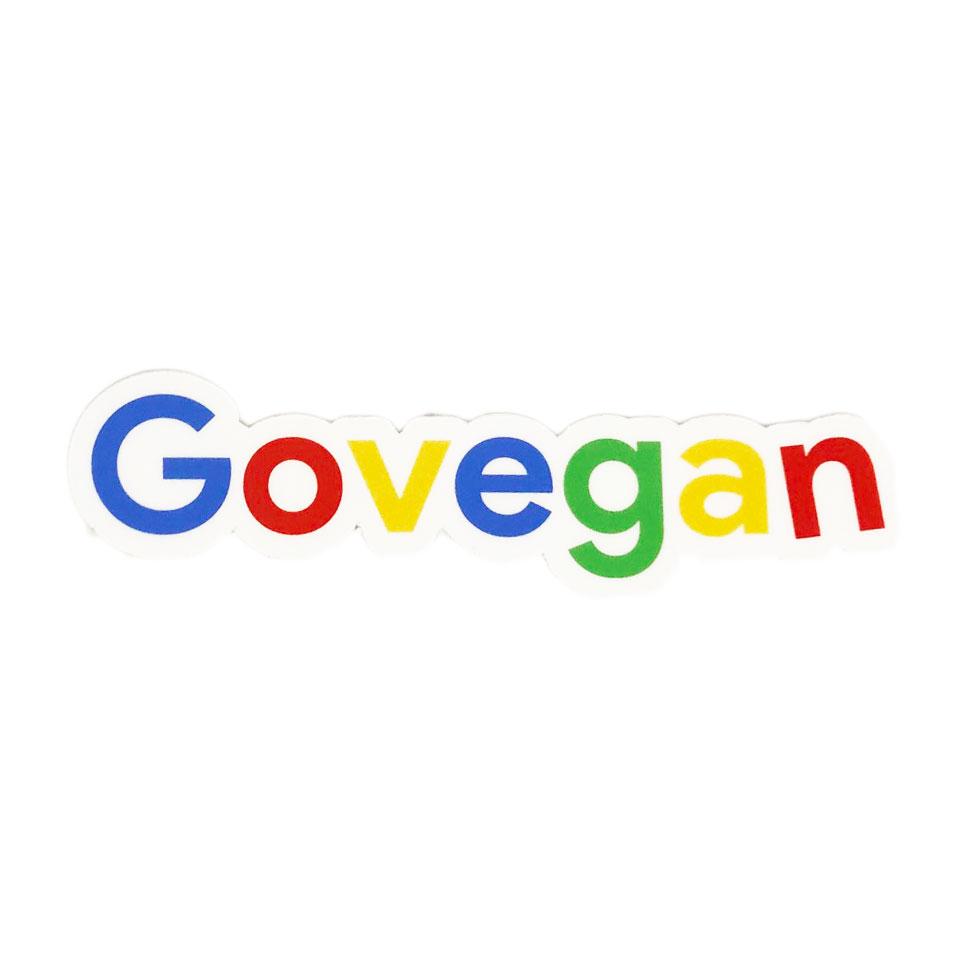 'Go Vegan' Sticker