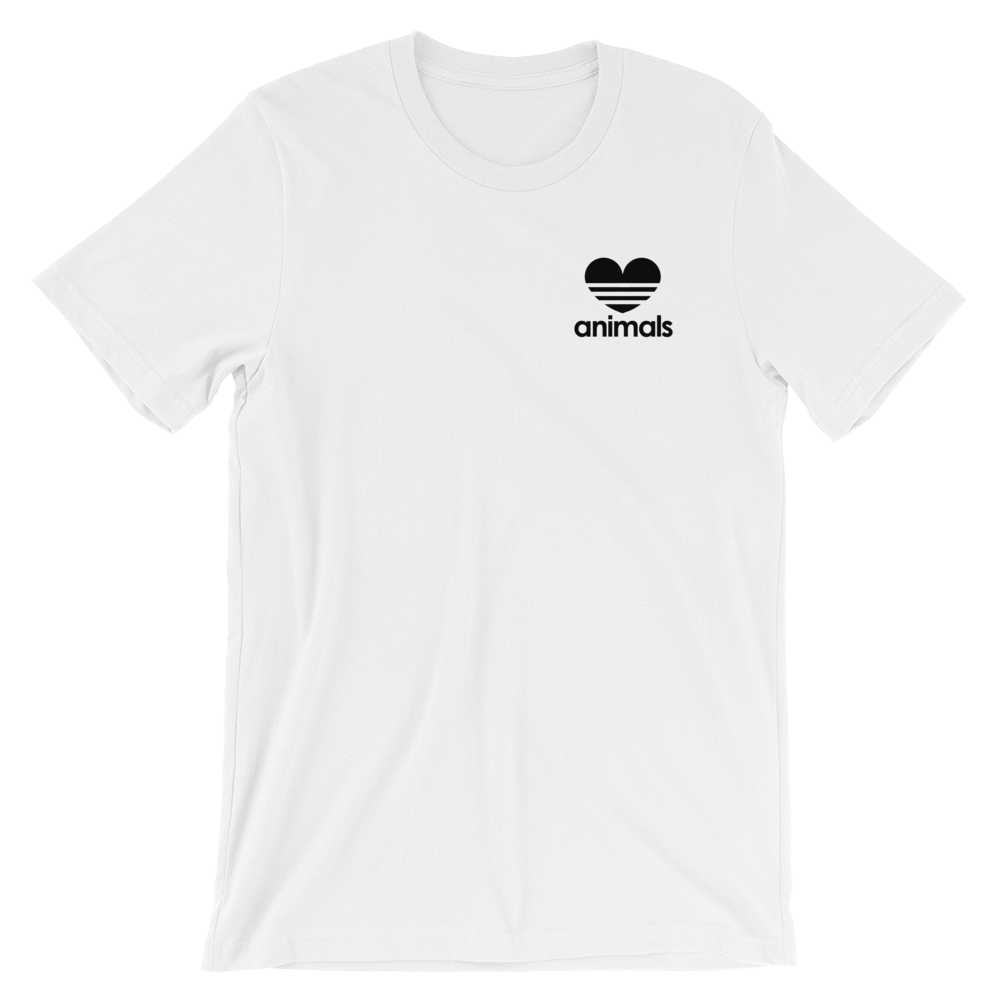 'Love Animals' White T-Shirt