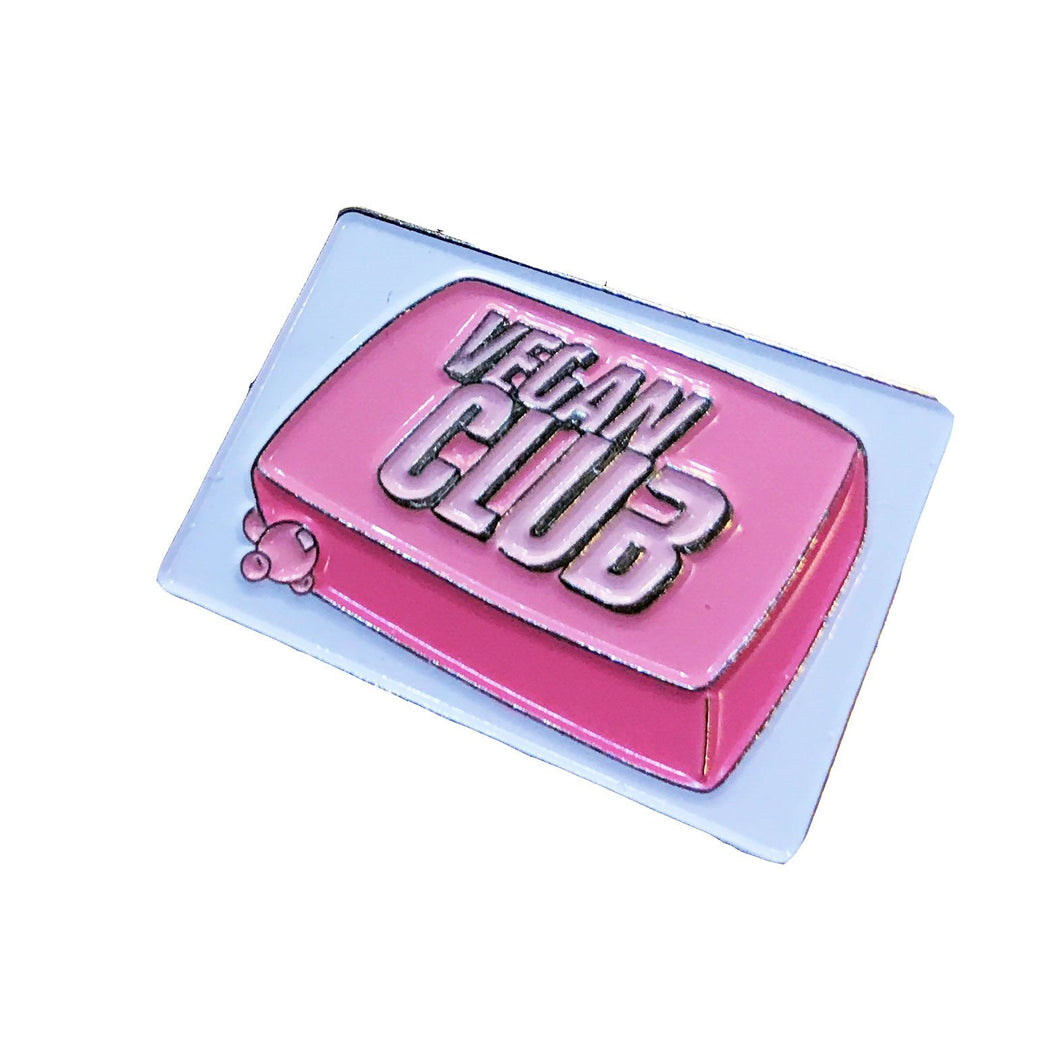 Vegan Club Enamel Pin
