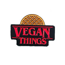 Load image into Gallery viewer, Vegan Things Enamel Pin
